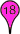 icono rosa 18