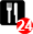 icono restaurante 24