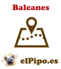 Mapa de los Balcanes