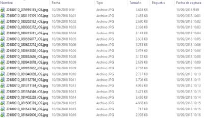 resultado de la modificación de los archivos