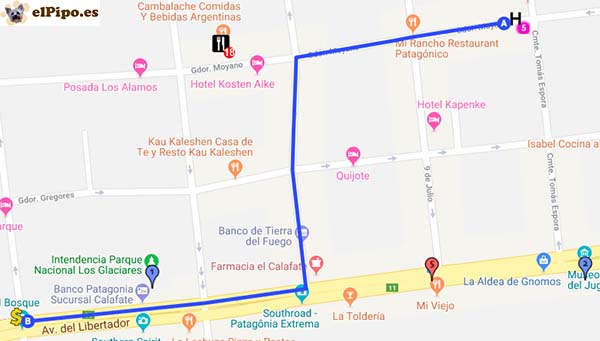 itinerario hasta banco de la nación