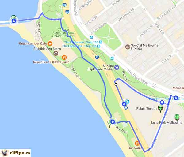 recorrido por santa tilda beach