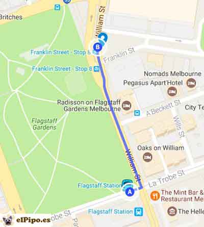 ruta hasta queen victoria's market