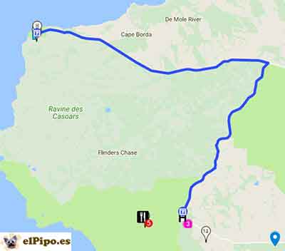 ruta hasta cape borda