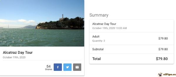 entradas para el ferry a Alcatraz