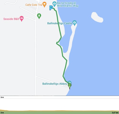 recorrido hasta Ballinskelligs