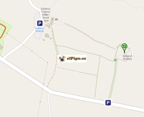 recorrido hasta Gallarus Oratory