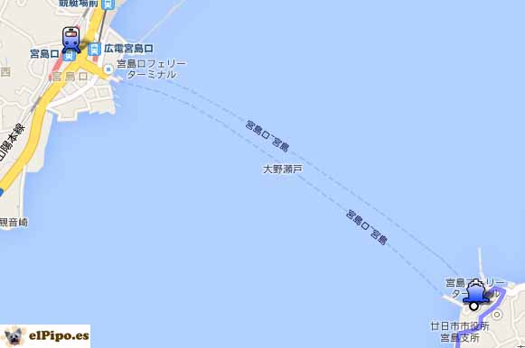 barco a miyajima