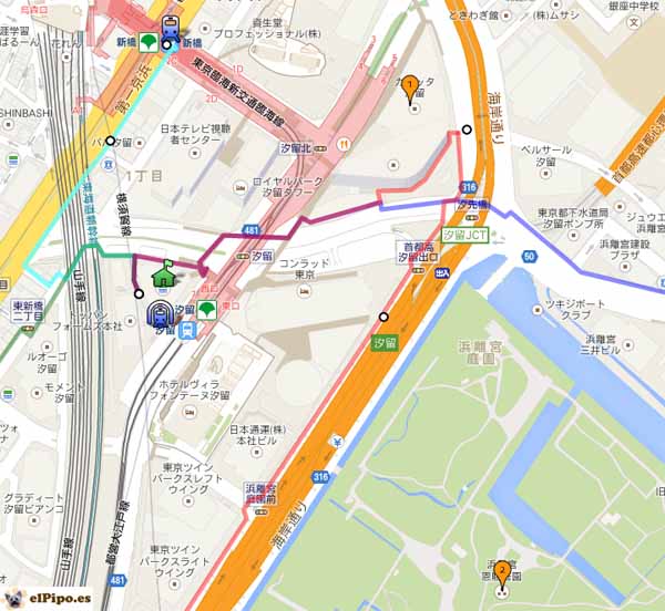 recorrido por tokio