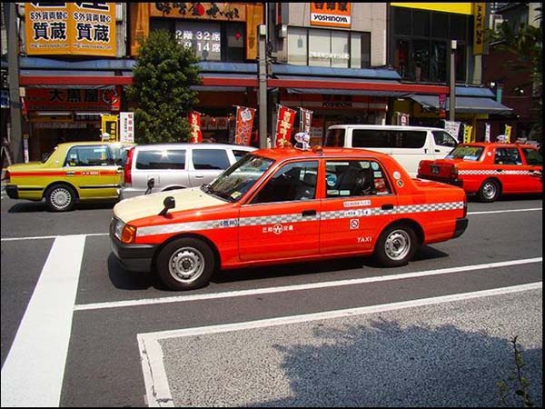 taxis en japón