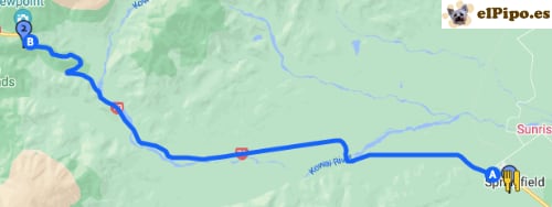 itinerario hasta Porter’s Pass
