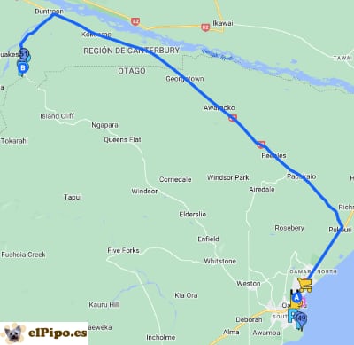 itinerario hasta Anatini Fossil