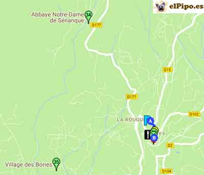 recorrido por los alrededores de Gordes