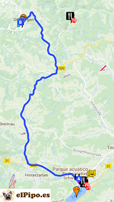 recorrido hasta sankt märgen