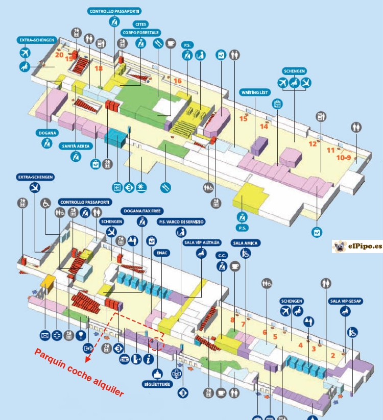 plano del aeropuerto de palermo plano del aeropuerto de palermo