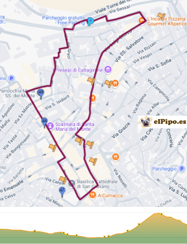 itinerario por Caltagirone