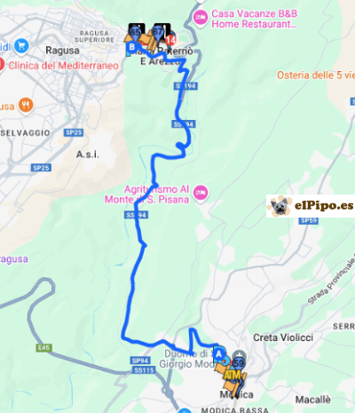 itinerario hasta ragusa itinerario hasta ragusa