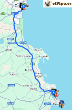 itinerario hasta catania itinerario hasta catania